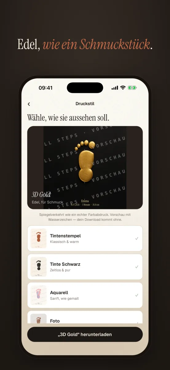 Small Steps: Stil Gold